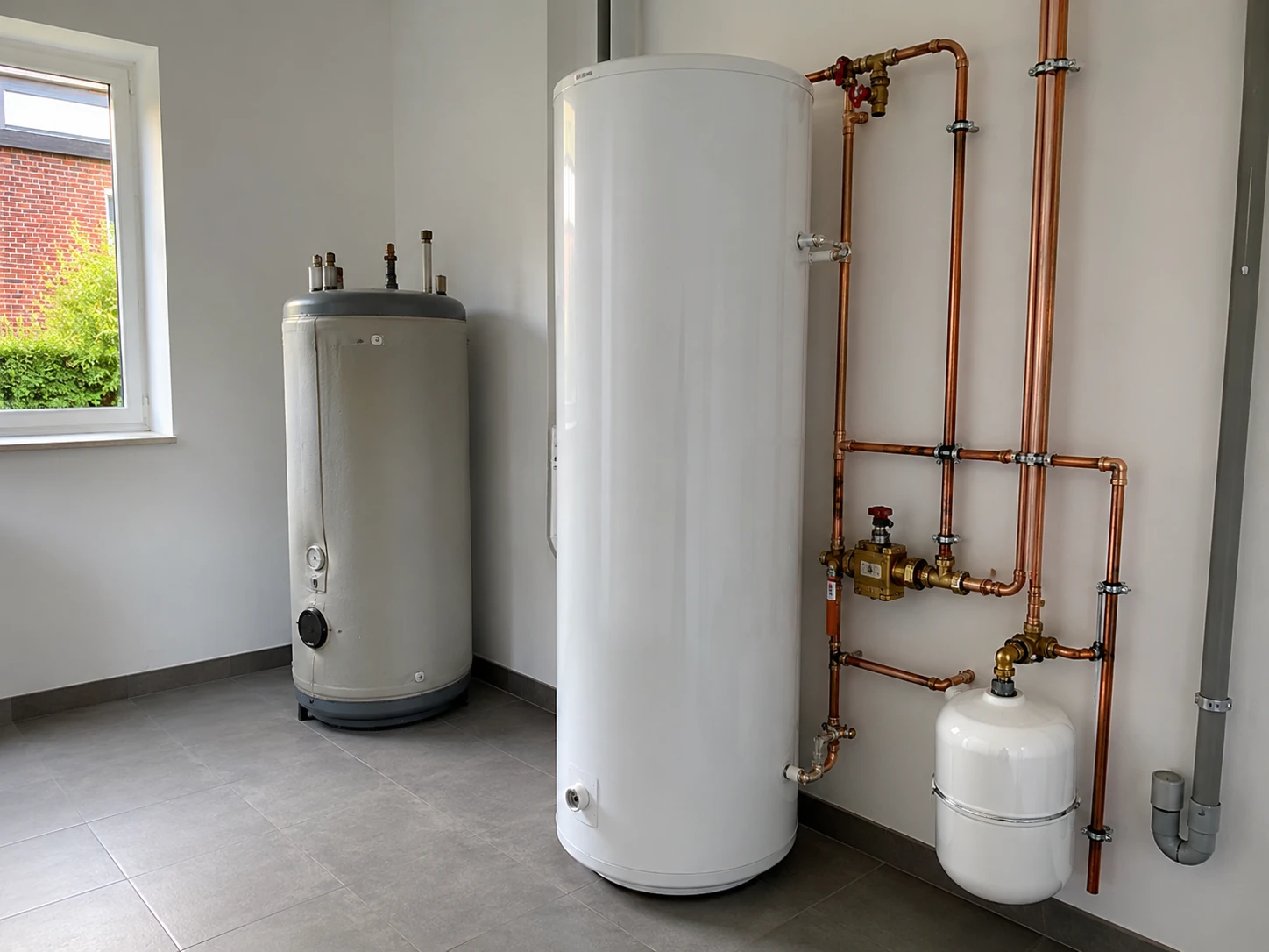 Remplacement d'un ancien chauffe-eau par Chauffage Vermeiren