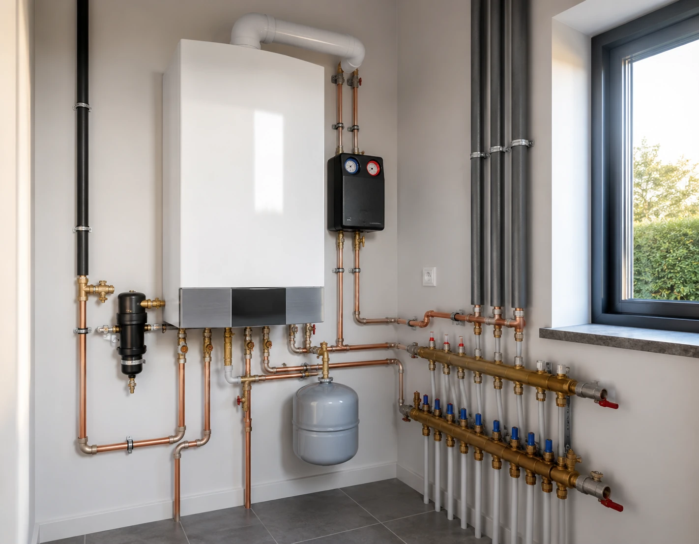 Remplacement d’une chaudière gaz à condensation à Gosselies