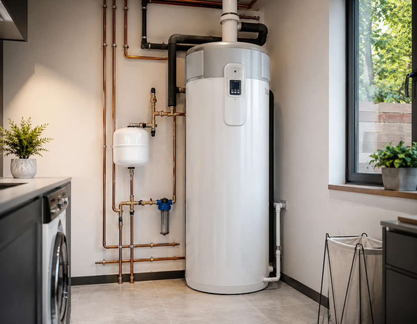 Installation d’un boiler thermodynamique à Ransart