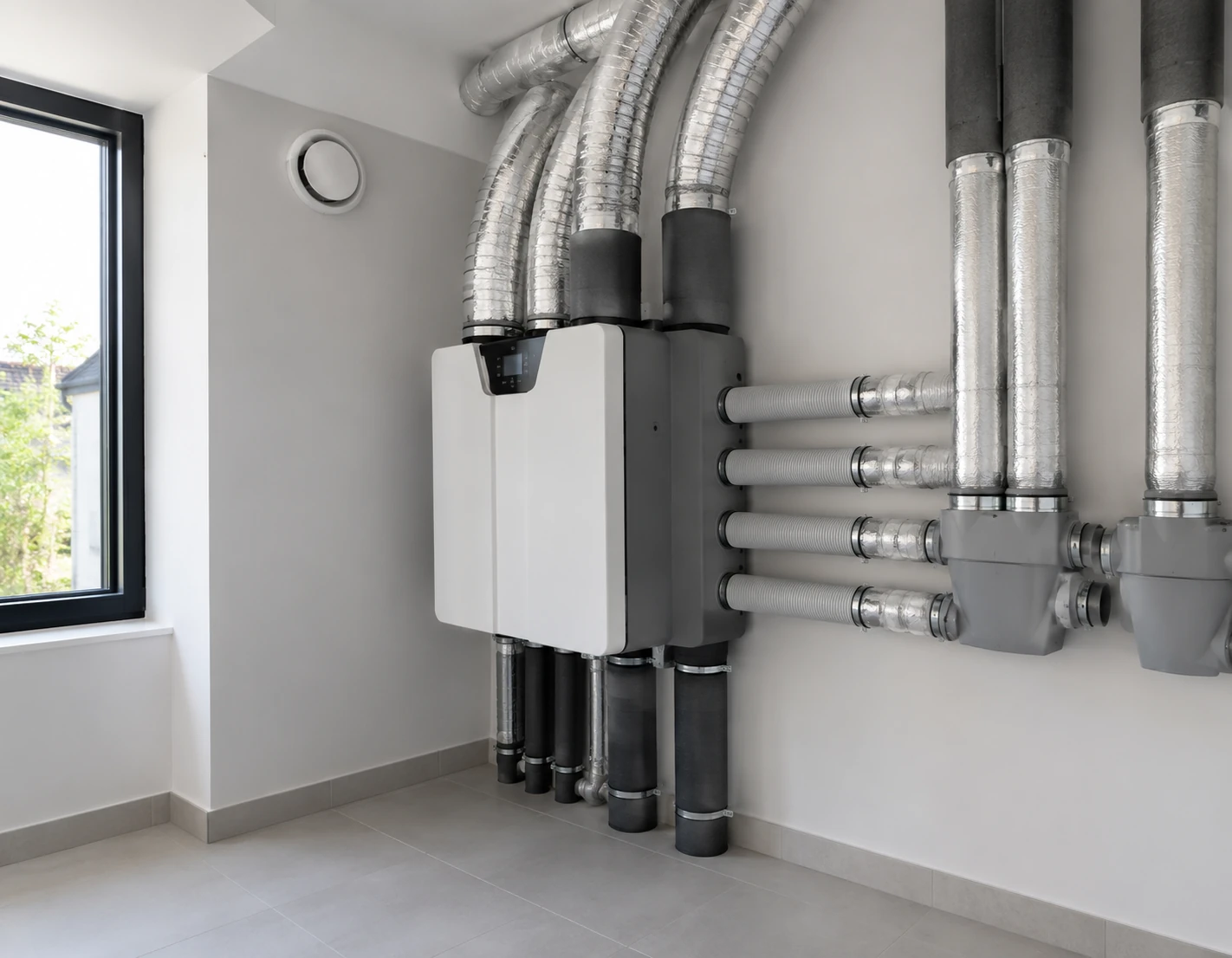 Installation d’une VMC double flux à Lobbes