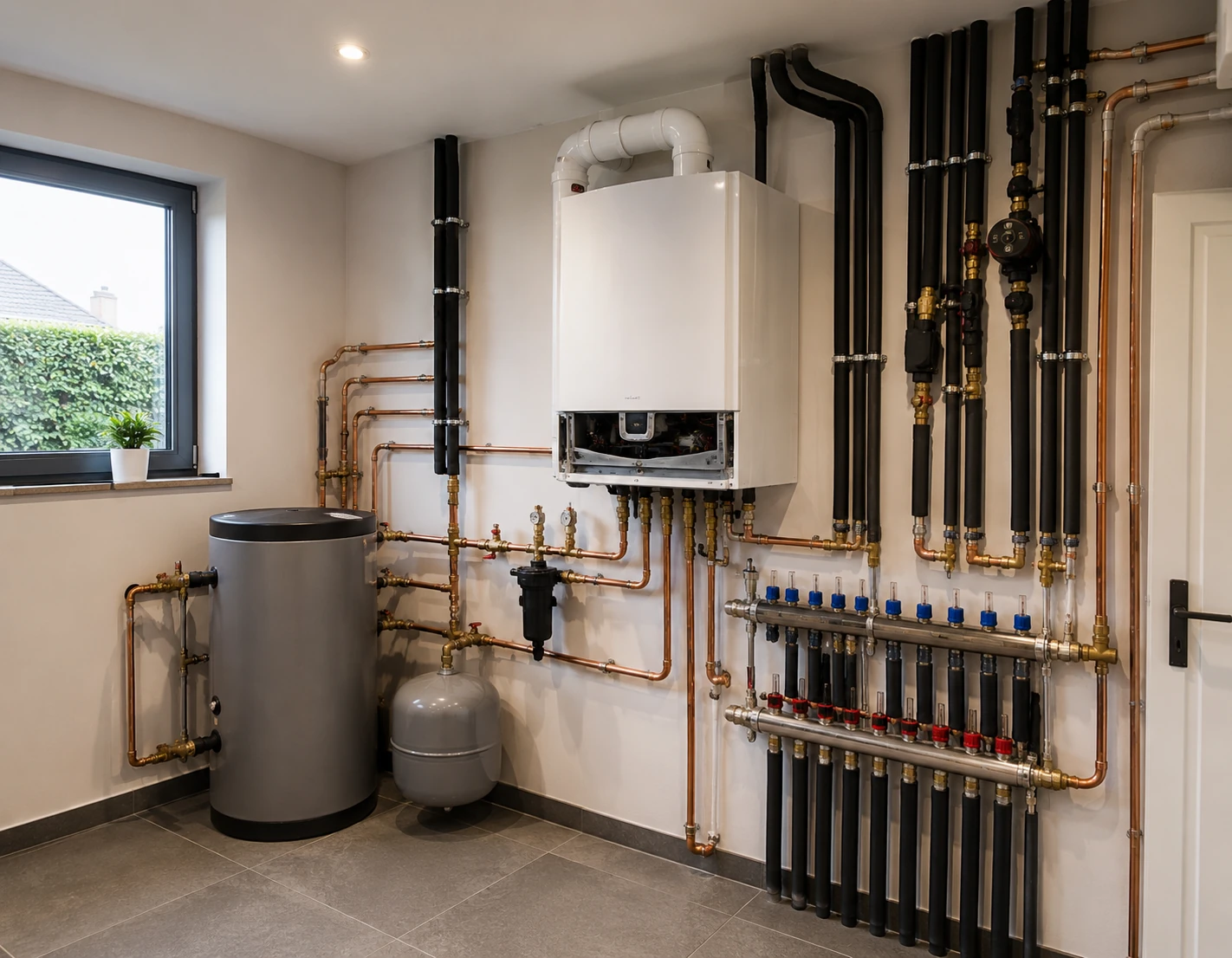 Modernisation complète d’une chaufferie à Courcelles