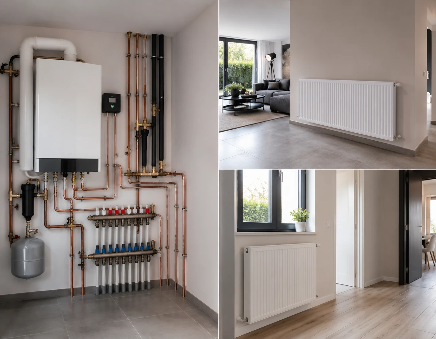 Rénovation complète d’un système de chauffage à Châtelet