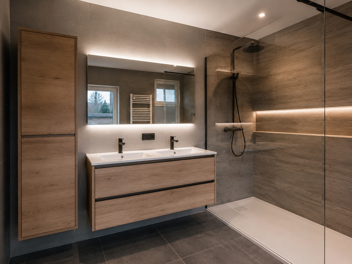 Rénovation complète de salle de bain